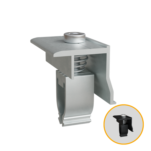 Endklemmen für Aluschiene | Solamount | 4 oder 20 Stück