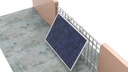 Halterung Neigbar 15-50° Solarpanel Boden Balkon Wand
