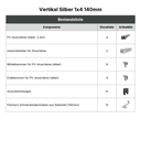 052_Vertikal Silber 1x4 150mm.webp