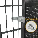Silber Zaun untere Klemme.webp