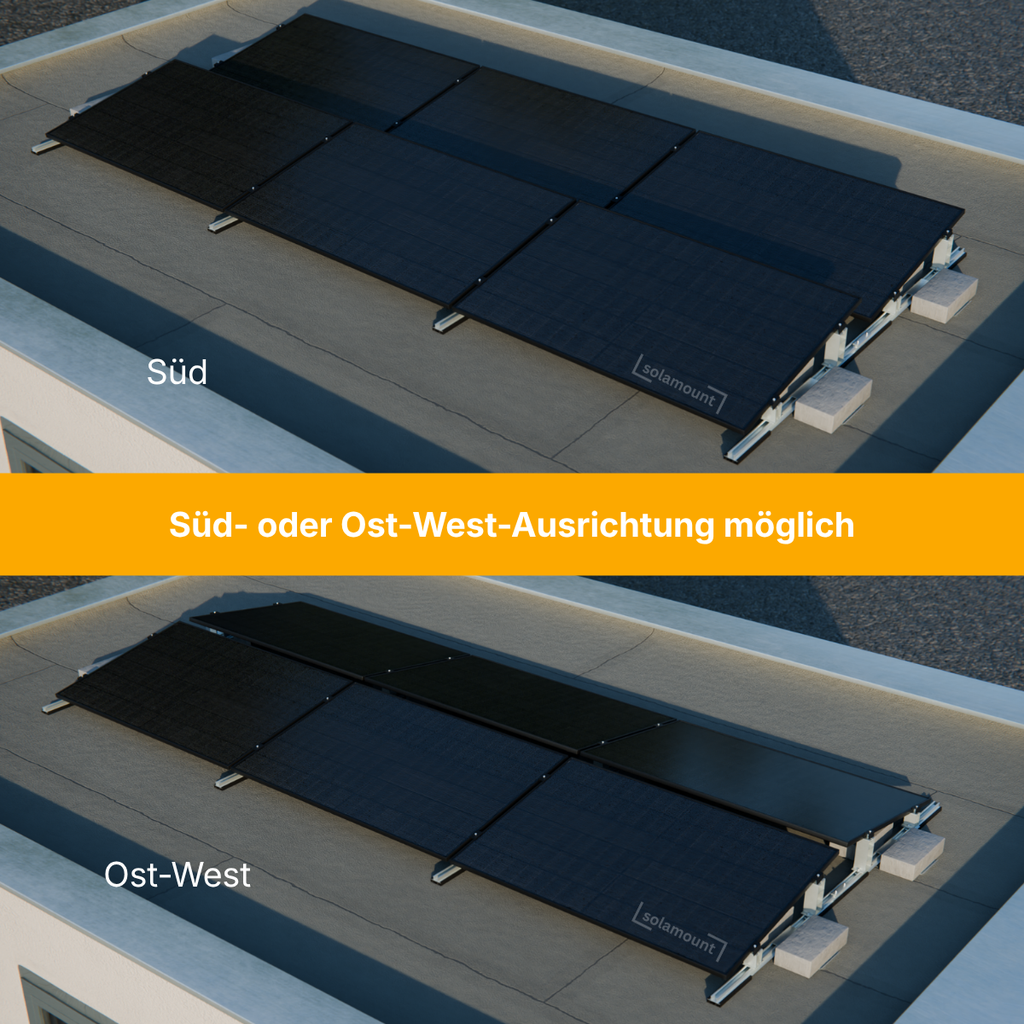Benötigte Gewichte Solamount Flachdach Halterung Silber .webp