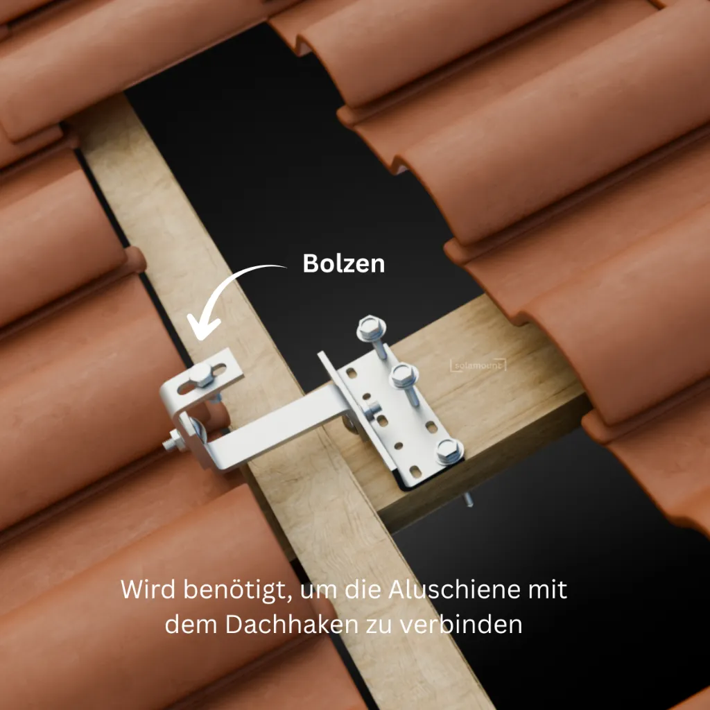 Dachhaken Bolzen für Aluschiene.webp