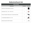 Lieferumfang Balkonkraftwerk Set