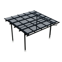 Solarcarport Halterung für 2 Autos