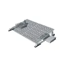 1er Flachdach Halterung Silber.webp