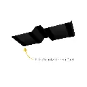 Balastplatte Flachdach Schwarz.webp