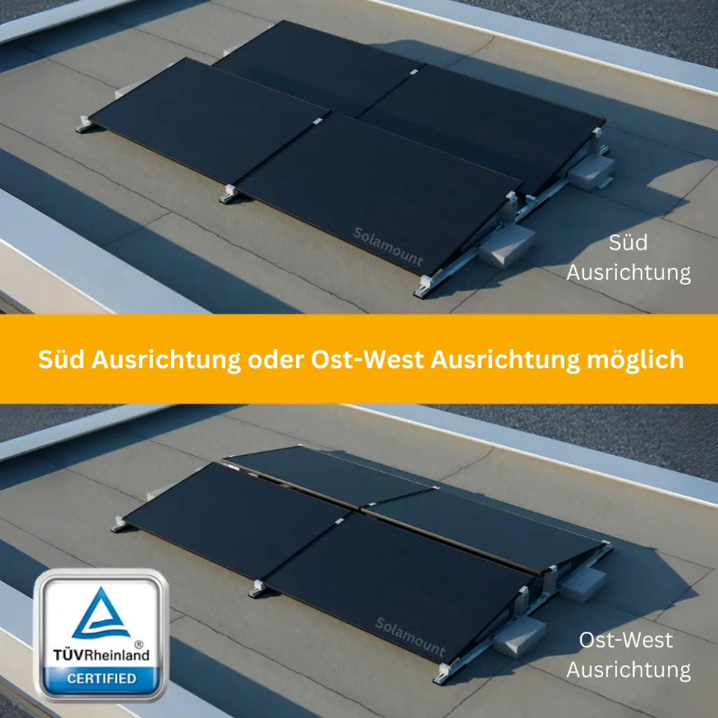 4er Flachdach Halterung Silber.webp