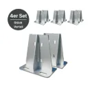 Montagefuß für Carport | Set mit 4 Stück