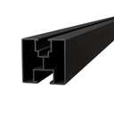 Aluschiene 3,6m Silber oder Schwarz | H-Profil | Solamount