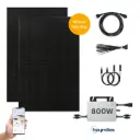 Solabox 900W | Solarmodule 450W + 800W Wechselrichter | Optional Batterie oder Halterung