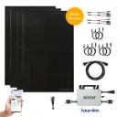 4 Solarmodule 440W + 800W Wechselrichter | optional Batterie oder Halterung | Balkonkraftwerk Hoymiles 