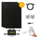 Solabox 1320W | Solarmodule 440W + 1600W Wechselrichter inkl.  DTU-Wlite-S | Auf 800W drosselbar | Optional Batterie oder Halterung