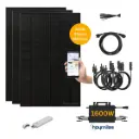 XL 3 Solarmodule 500W+ 1600W Wechselrichter inkl.  DTU-Wlite-S | optional Batterie oder Halterung