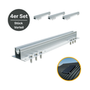 PV-montagesysteem voor metalen dak | 4 stuks | Solamount