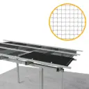 Zonnecarport net zwart | Voor 1 of 2 auto's