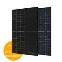 460W Solarmodul Full Black - Transparent | Glas-Glas Bifazial | HN21RN-48HT | Hanersun