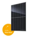 465W Solarmodul | Schwarzer Rahmen | Glas-Glas Bifazial | JA SOLAR