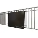 Halterung Balkonkraftwerk neigbar 0-30° | Silber/Schwarz | Solamount