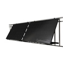 Support inclinable 0° & 15-30° pour kit solaire de balcon | Argent/Noir | Solamount