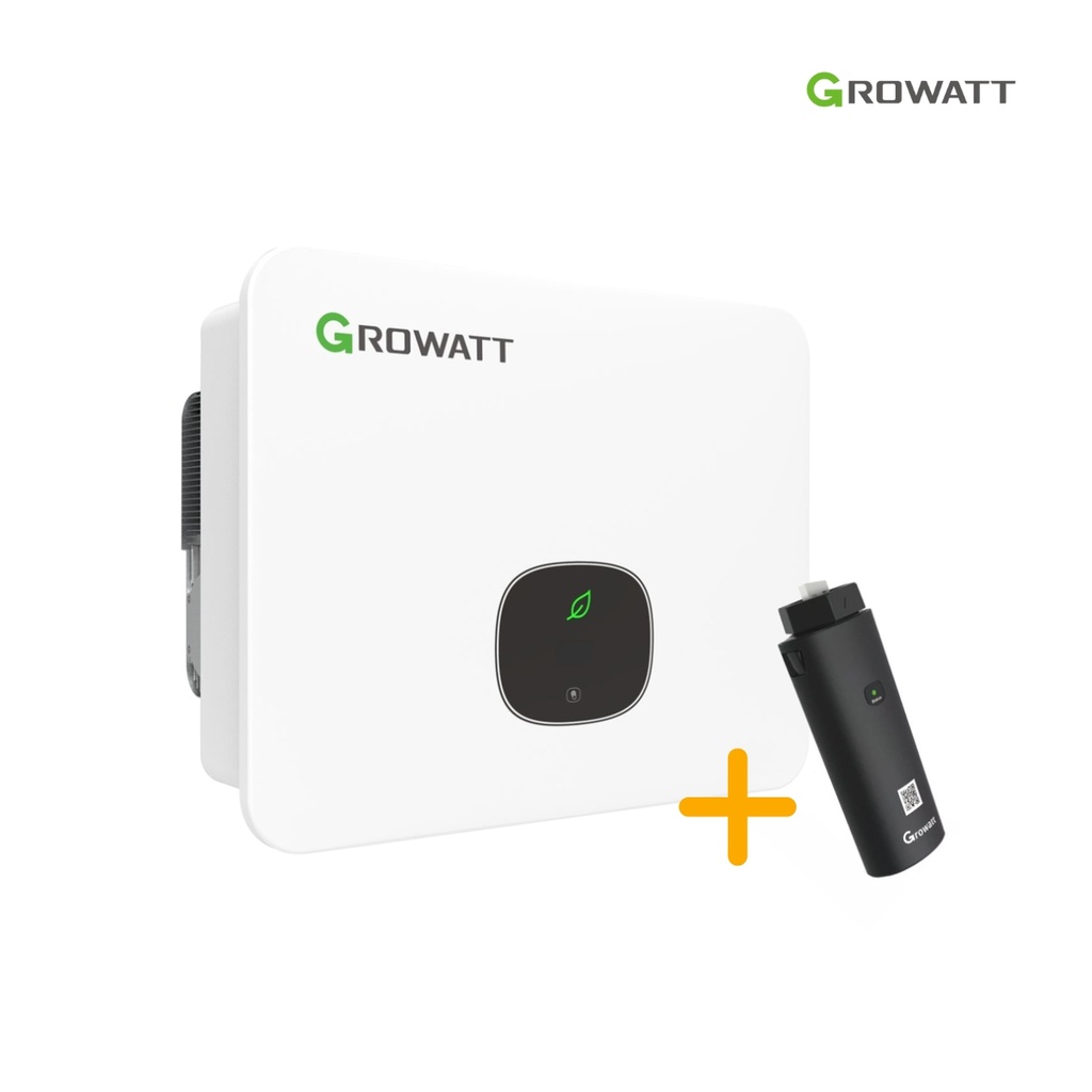 [214751] Onduleur 11-30 kW + clé Wi-Fi | MID KTL3-XH | Growatt (17kW, Sans)