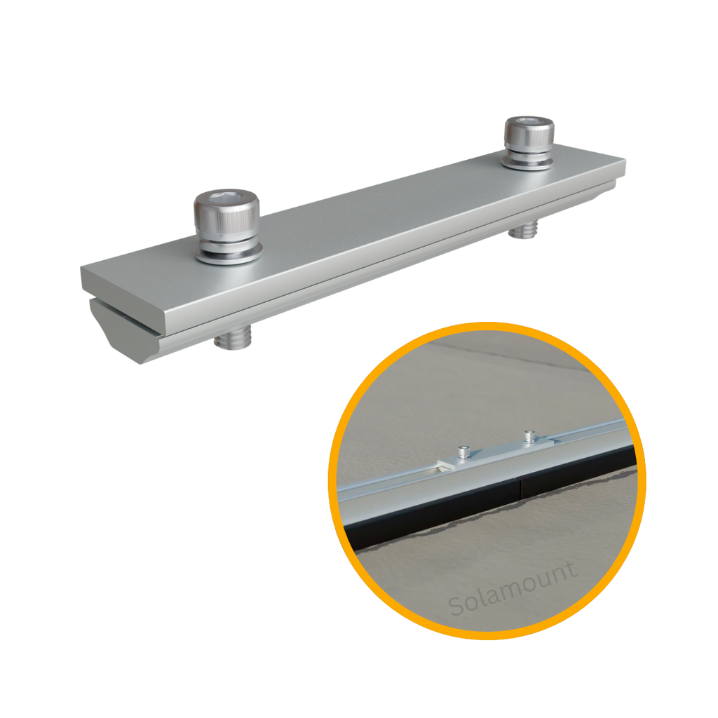 Verbindungsstück für Flachdach Halterung | Solamount | 4 Stück